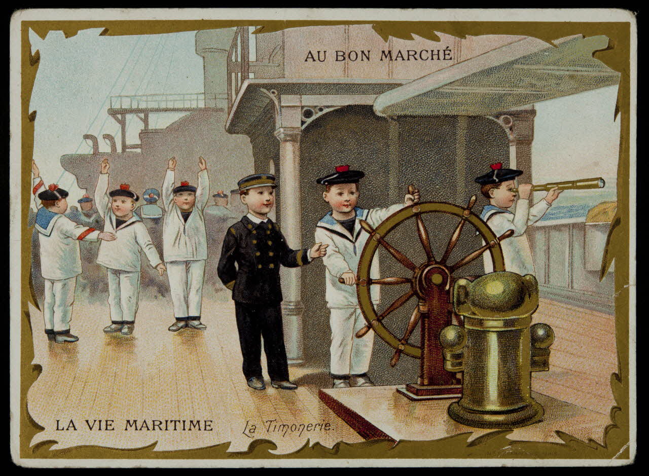 Testu & Massin carte réclame chromo Paris 1886-1903 1995.1.4435.6 Photo