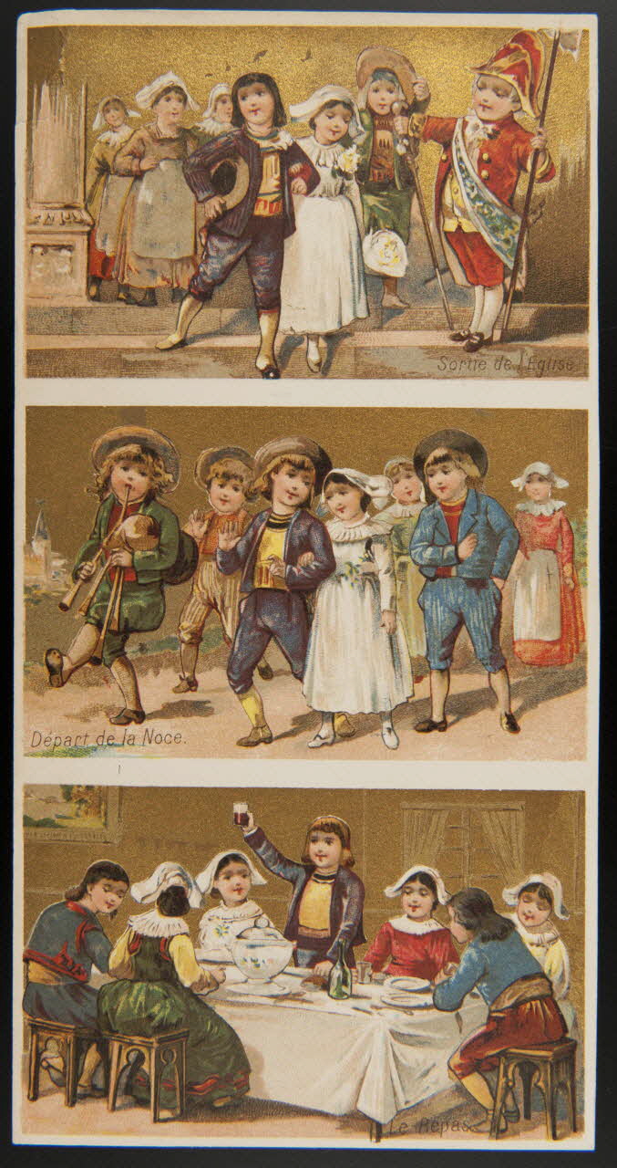 Testu & Massin carte réclame chromo Paris 1876-1903 1995.1.4436.2 Photo