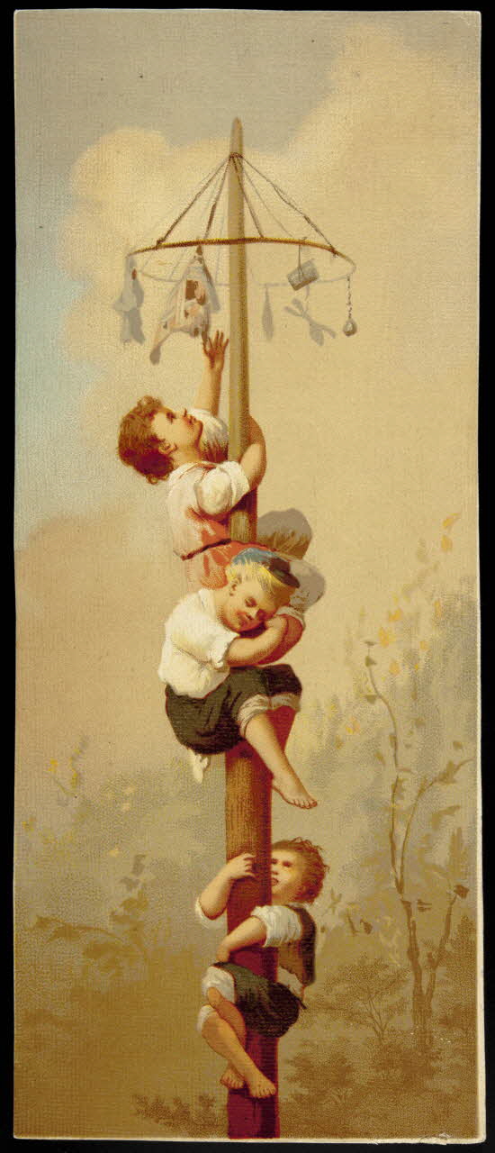 Testu & Massin carte réclame chromo Paris 1876-1903 1995.1.4443.2 Photo