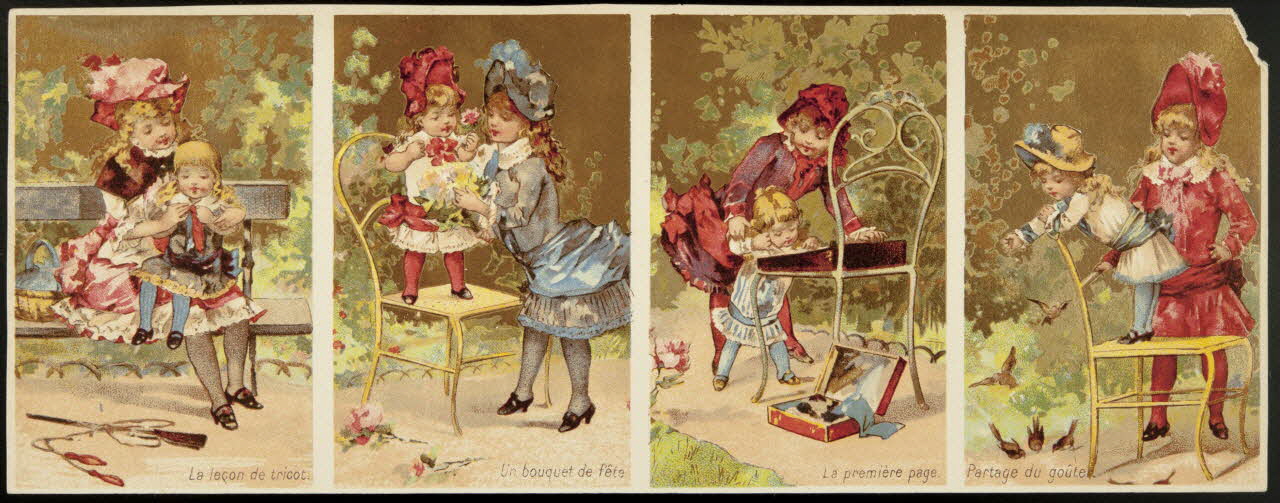 Testu & Massin carte réclame chromo Paris 1876-1903 1995.1.4444.2 Photo