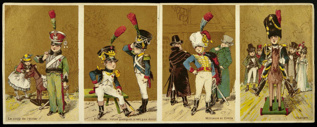 Testu & Massin carte réclame chromo Paris 1876-1903 1995.1.4445.1 Photo