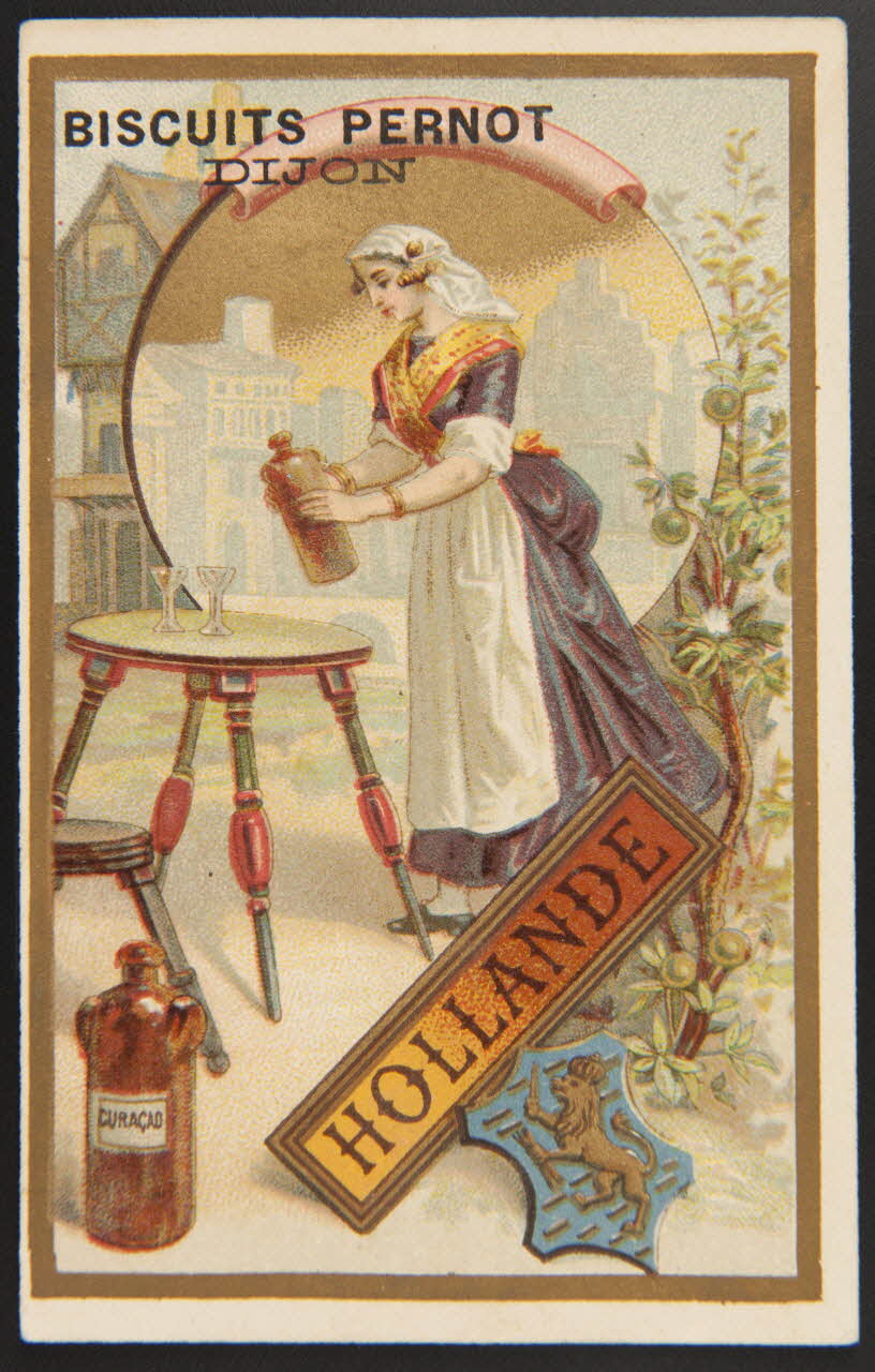 Romanet carte réclame chromo Paris 1877-1919 1995.1.4450.1 Photo