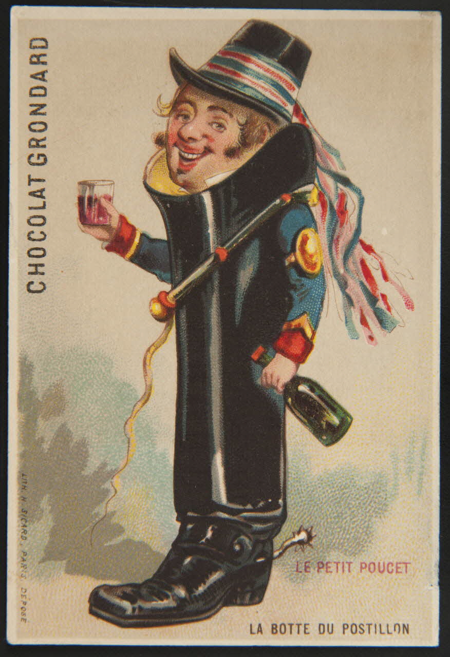 Henri Sicard carte réclame chromo Paris 1884-1890 1995.1.4564.2 Photo