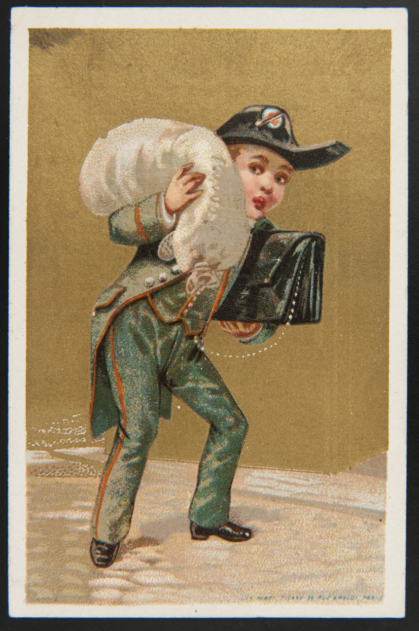 Henri Sicard carte réclame chromo Paris 1884-1890 1995.1.4566.1 Photo