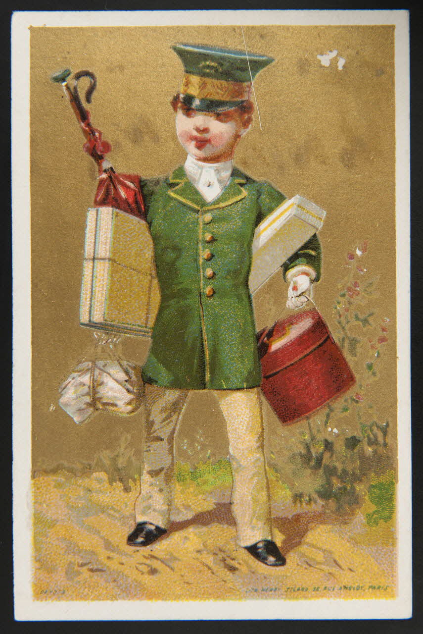 Henri Sicard carte réclame chromo Paris 1884-1890 1995.1.4566.4 Photo