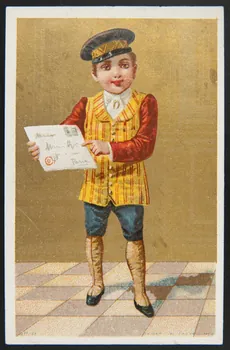 Henri Sicard carte réclame chromo Paris 1884-1890 1995.1.4566.6  Photo