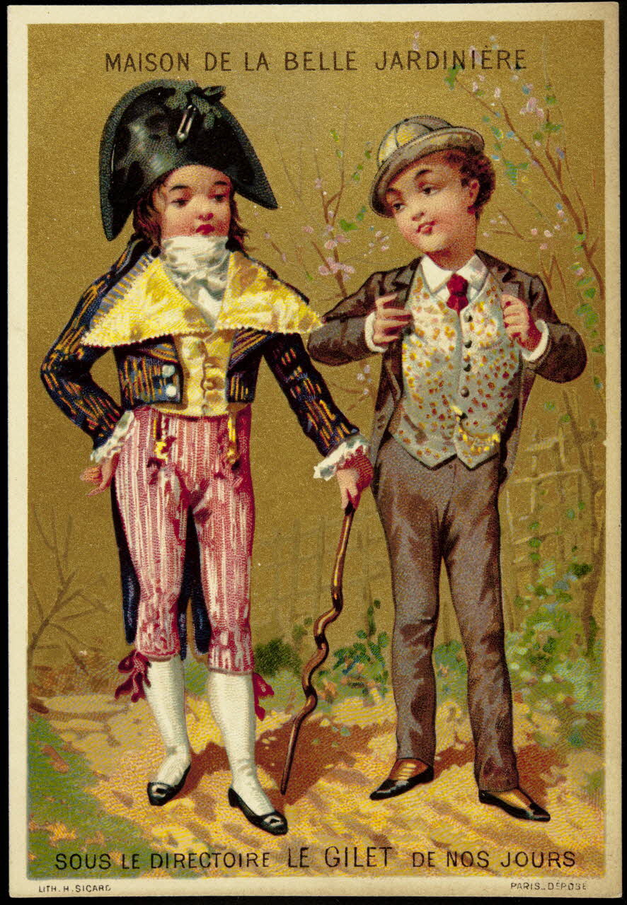 Henri Sicard carte réclame chromo Paris 1884-1890 1995.1.4578.17 Photo