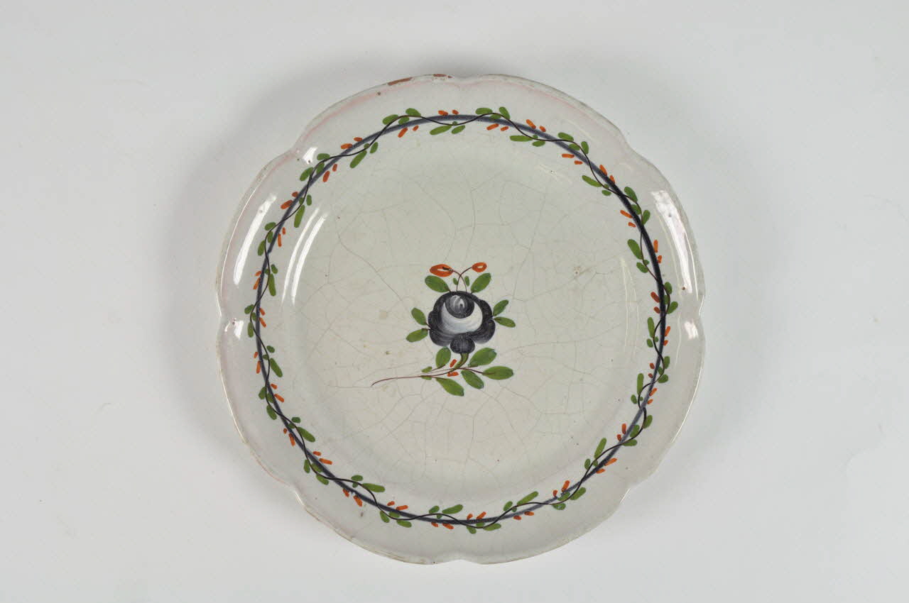 assiette plate 1932.1.9 Photo Mucem