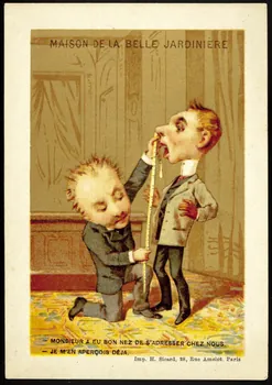 Henri Sicard carte réclame chromo Paris 1884-1890 1995.1.4583.5 Photo