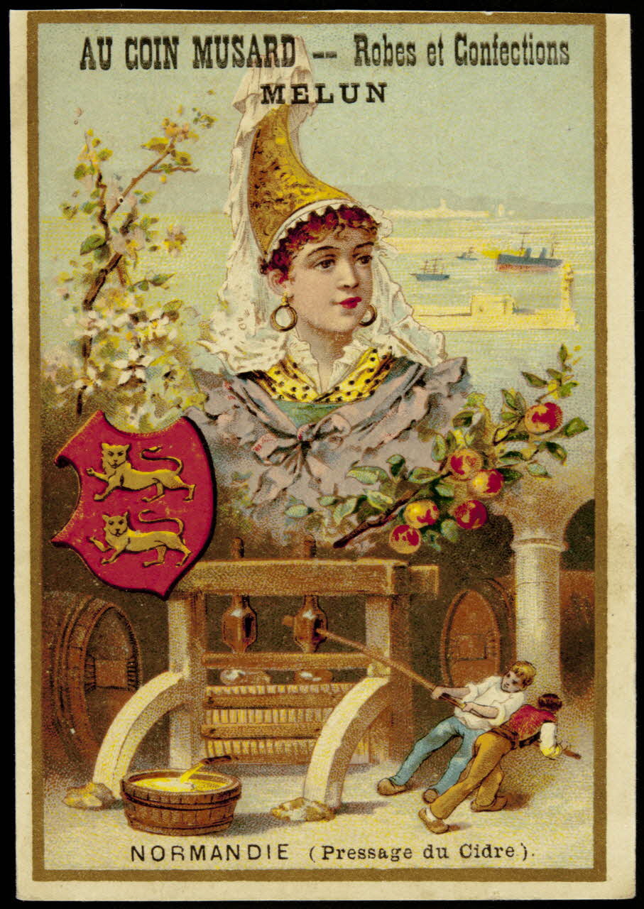 Henri Sicard ; Sicard H., Farradesche A. carte réclame chromo Paris 1900 1995.1.4591.4 Photo