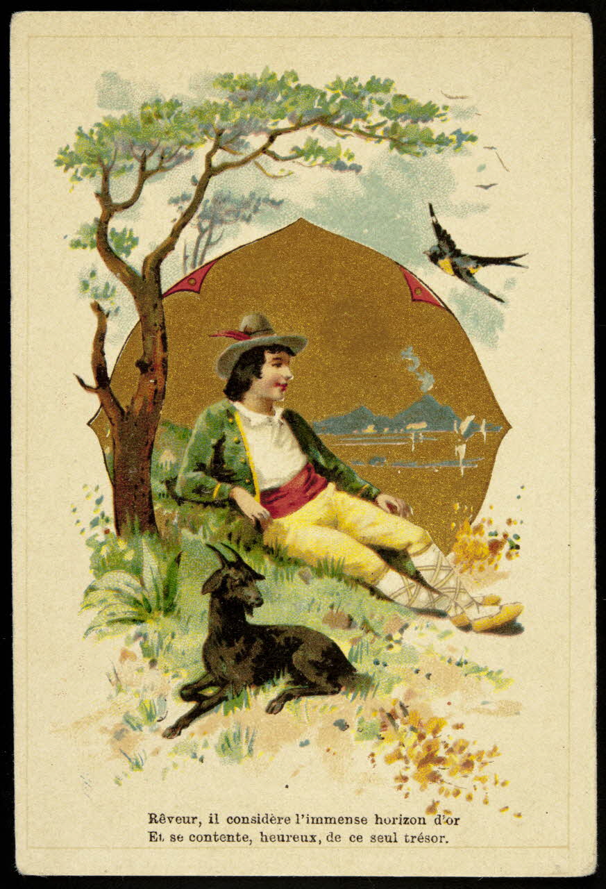 Henri Sicard ; Sicard H., Farradesche A. carte réclame chromo Paris 1900 1995.1.4594.2 Photo