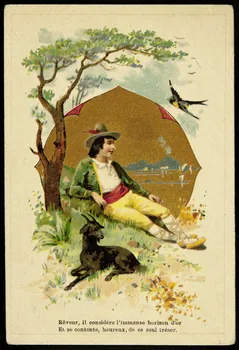 Henri Sicard ; Sicard H., Farradesche A. carte réclame chromo Paris 1900 1995.1.4594.2 Photo