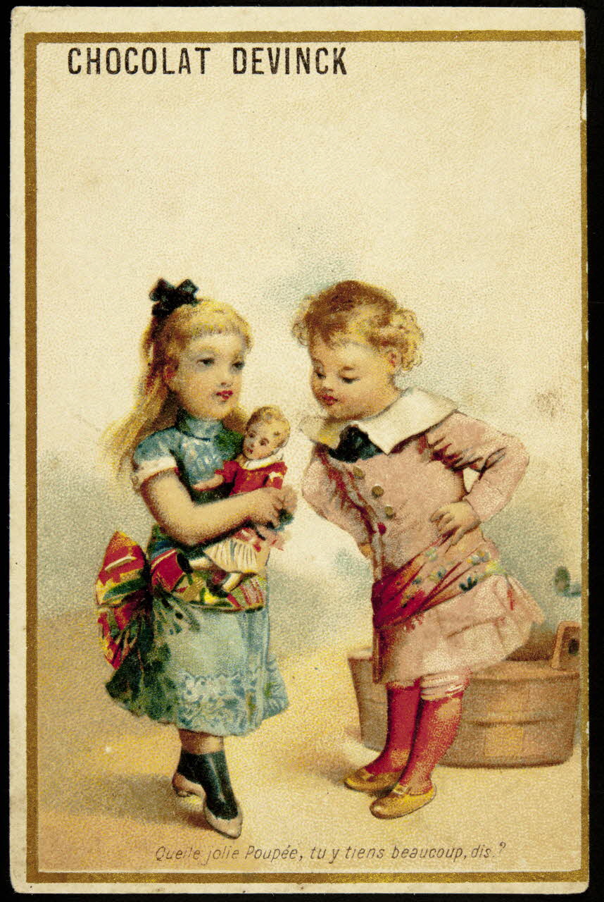 Henri Sicard ; Sicard H., Farradesche A. carte réclame chromo Paris 1900 1995.1.4604.1 Photo