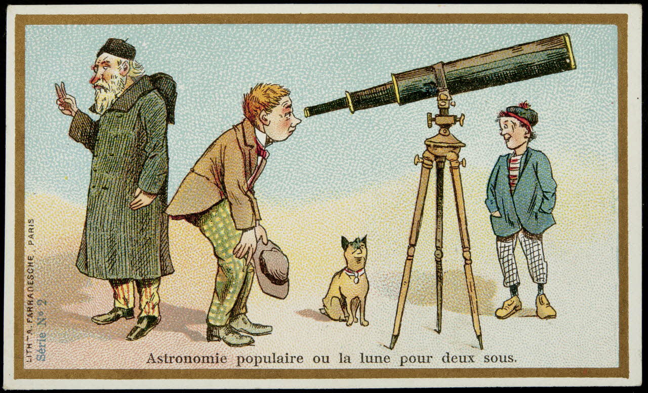 Henri Sicard ; Sicard H., Farradesche A. carte réclame chromo Paris 1900 1995.1.4607.1 Photo