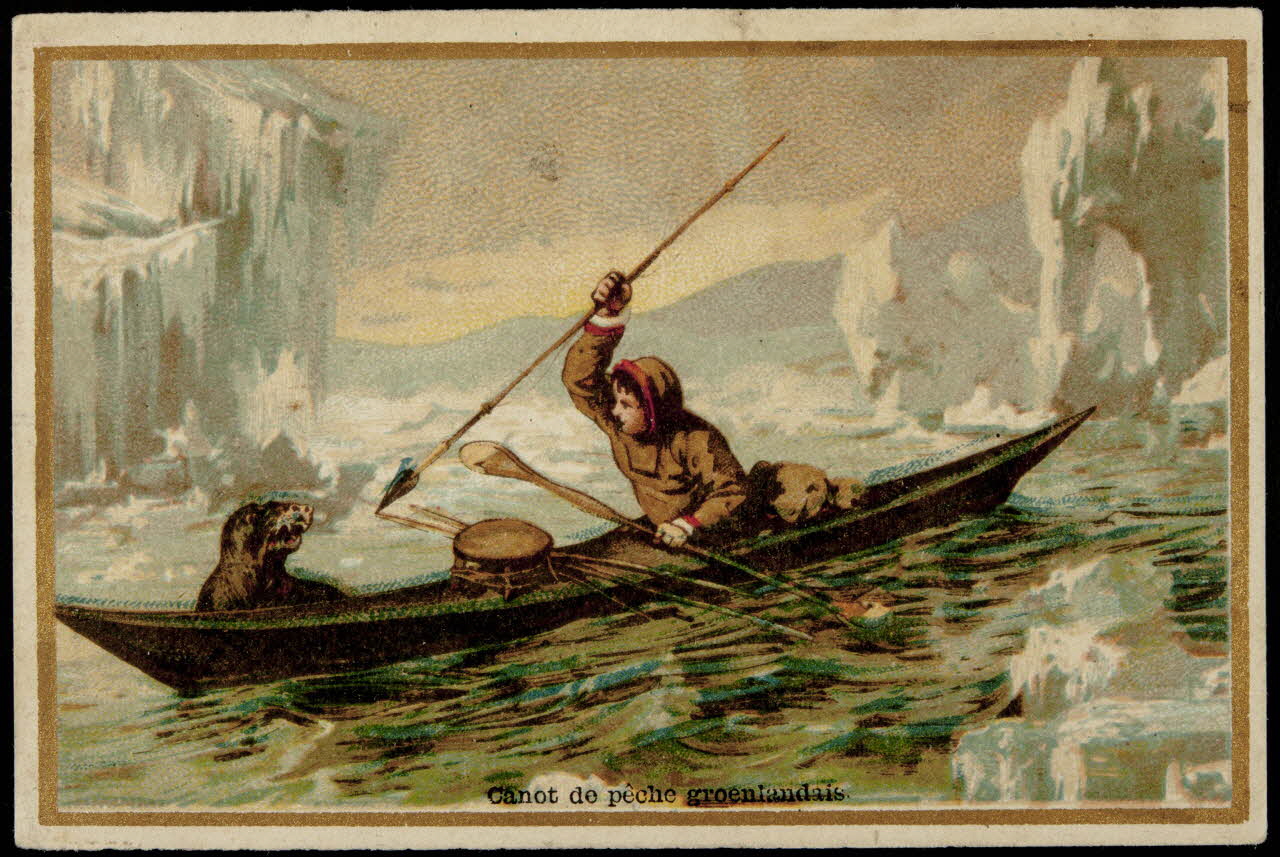 Henri Sicard ; Sicard H., Farradesche A. carte réclame chromo Paris 1900 1995.1.4614.1 Photo