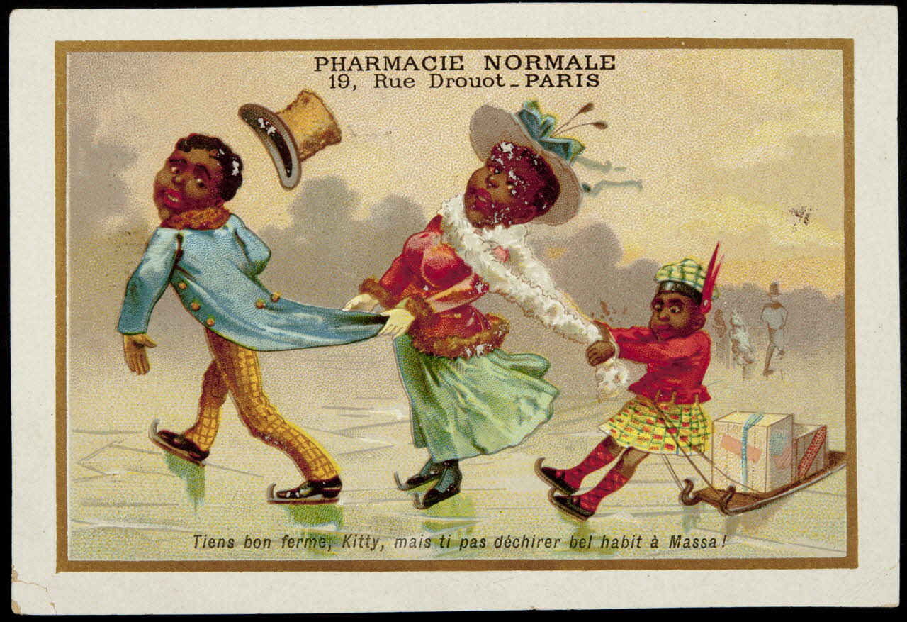 Henri Sicard carte réclame chromo Paris 1884-1890 1995.1.4616.2 Photo