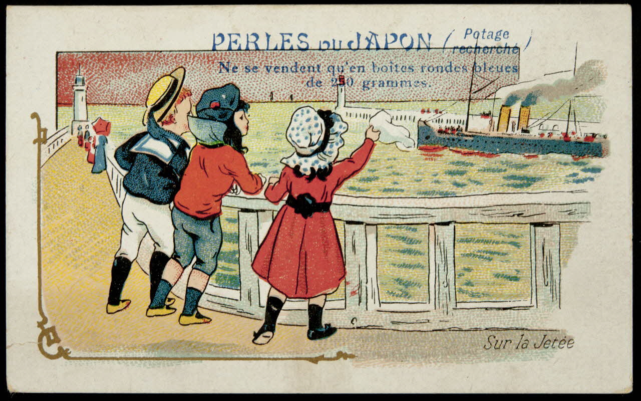 Henri Sicard ; Sicard H., Farradesche A. carte réclame chromo Paris 1900 1995.1.4617.2 Photo