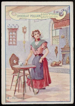 Société Lyonnaise carte réclame chromo Paris 1880 1995.1.4642.1 Photo