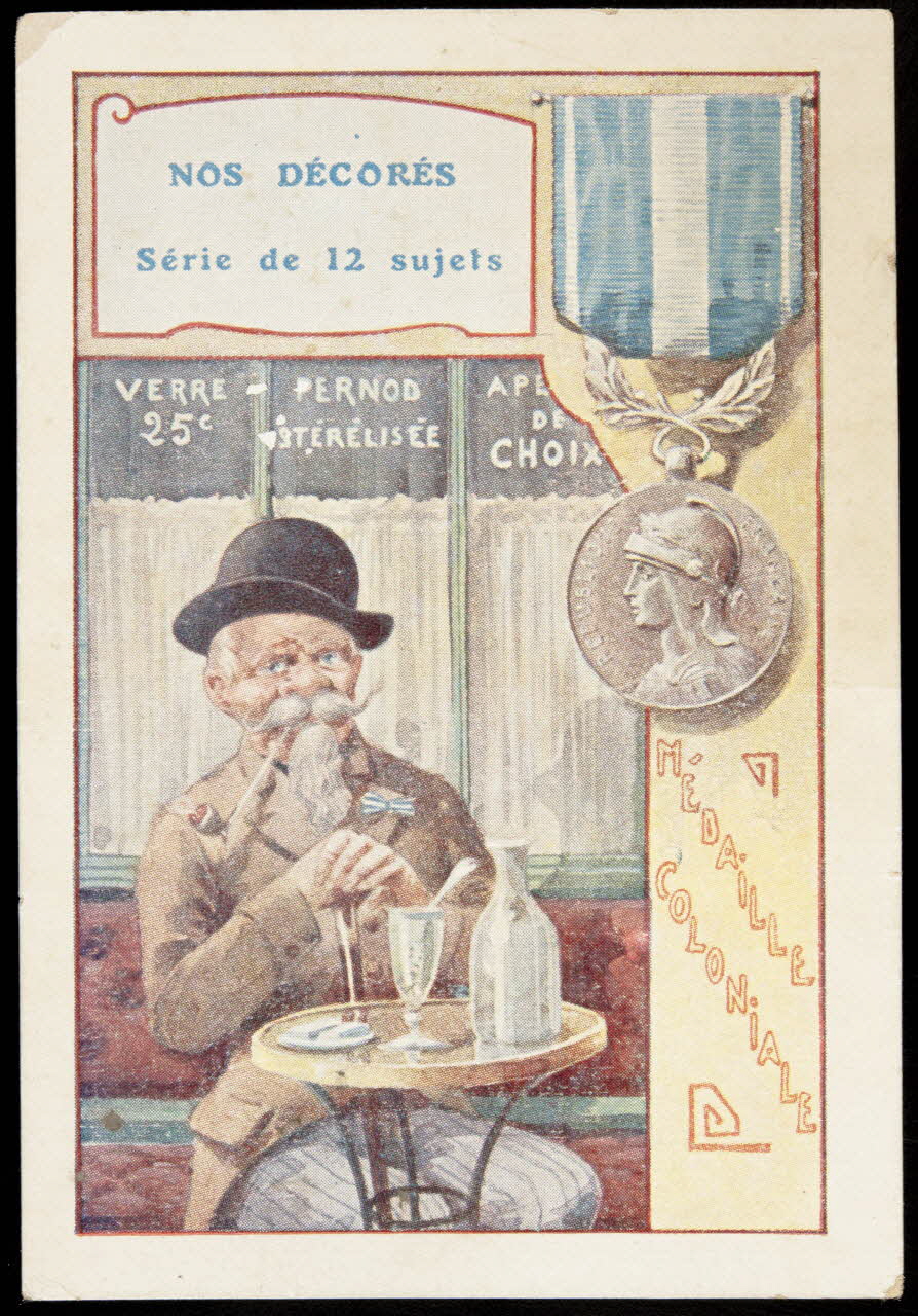 Société Lyonnaise carte réclame chromo Paris 1880 1995.1.4643.3 Photo