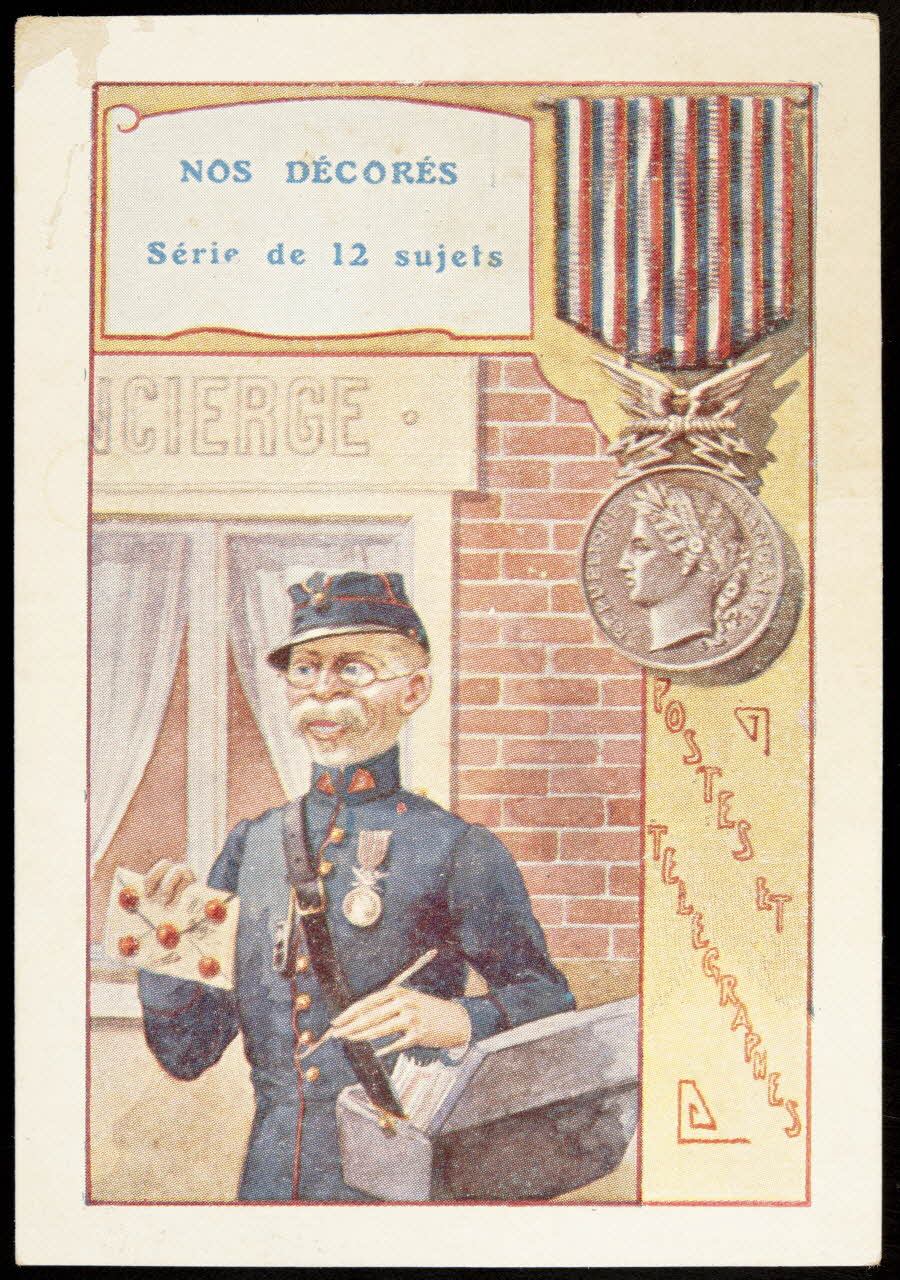 Société Lyonnaise carte réclame chromo Paris 1880 1995.1.4643.5 Photo