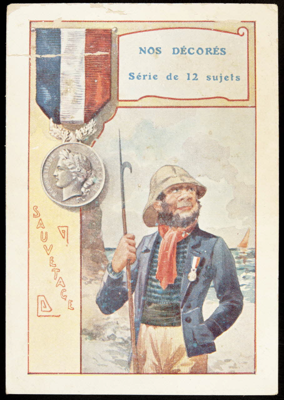 Société Lyonnaise carte réclame chromo Paris 1880 1995.1.4643.7 Photo