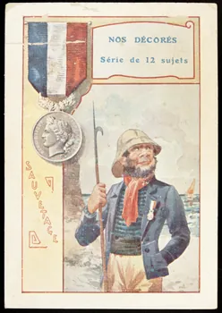Société Lyonnaise carte réclame chromo Paris 1880 1995.1.4643.7 Photo