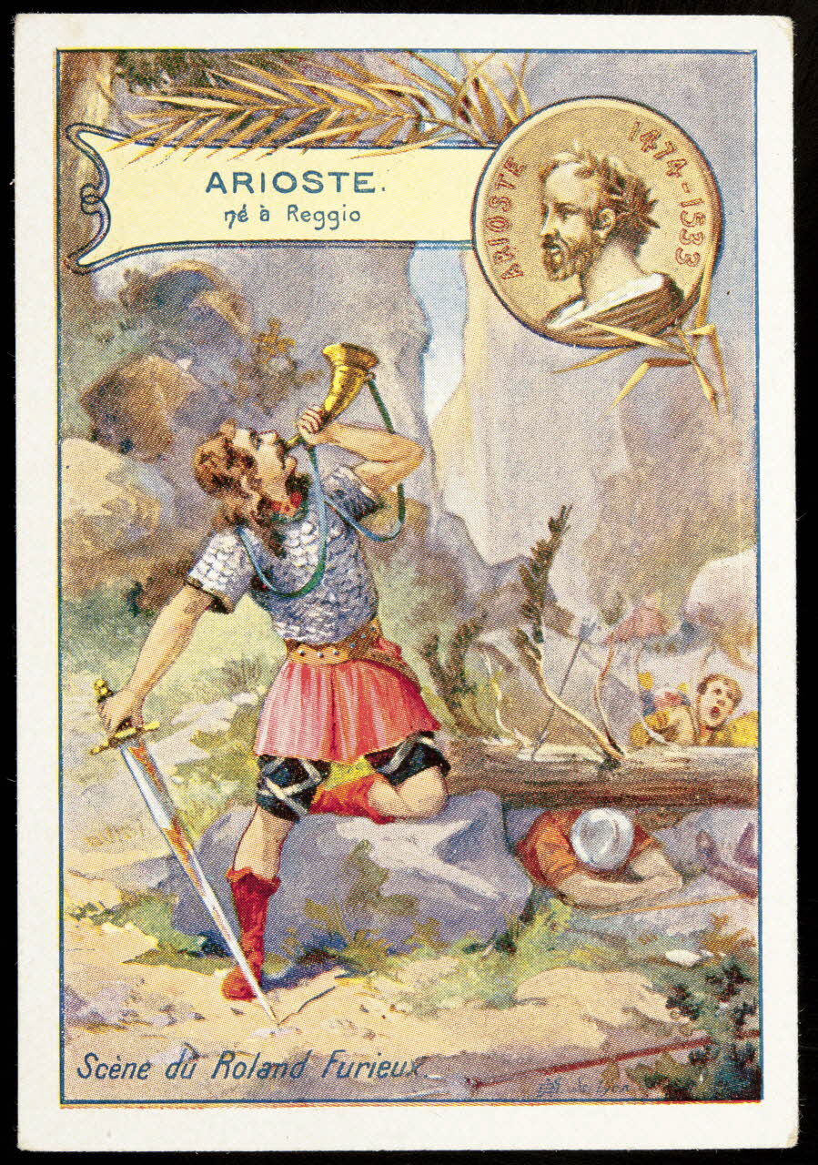 Société Lyonnaise carte réclame chromo Lyon 1880 1995.1.4645.1 Photo