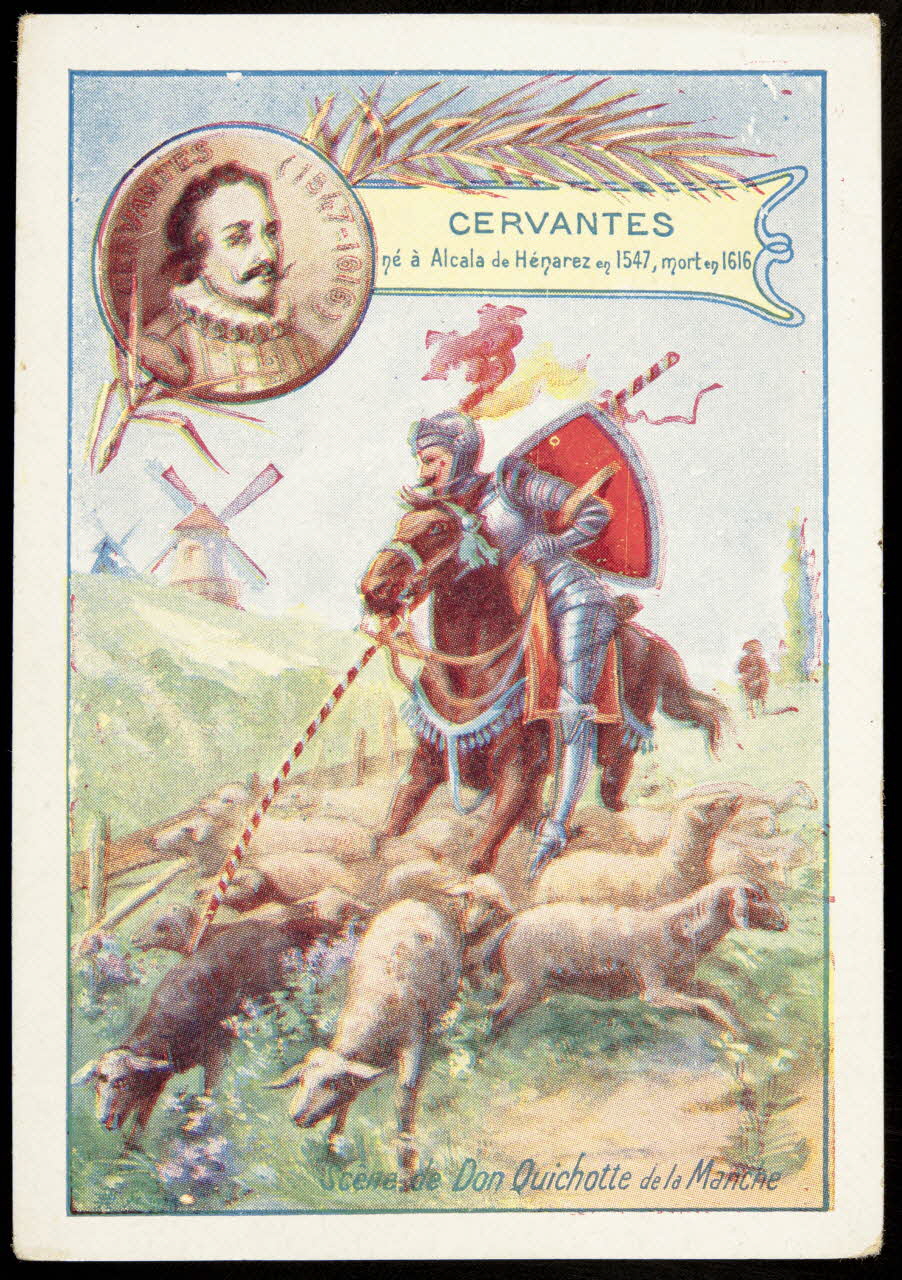Société Lyonnaise carte réclame chromo Paris 1880 1995.1.4645.3 Photo