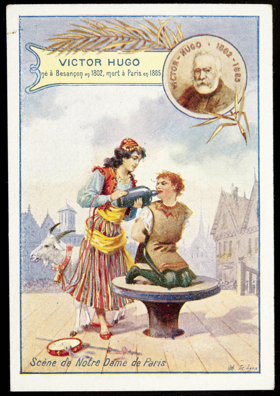 Société Lyonnaise carte réclame chromo Lyon 1880 1995.1.4645.6 Photo