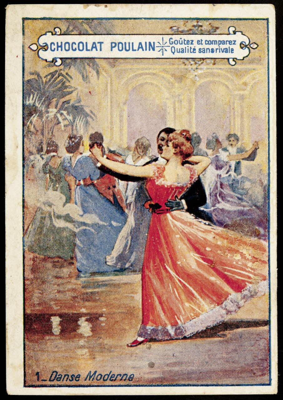 Société Lyonnaise carte réclame chromo Paris 1880 1995.1.4647.1 Photo