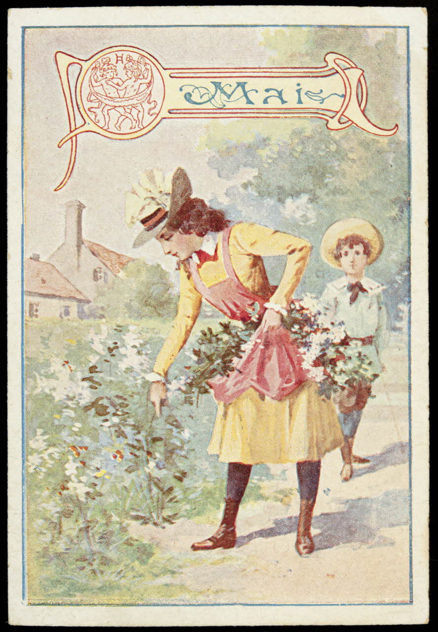 Société Lyonnaise carte réclame chromo Paris 1880 1995.1.4652.4 Photo