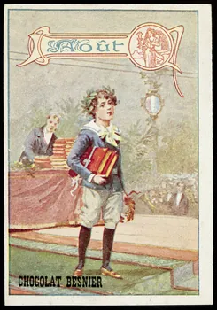 Société Lyonnaise carte réclame chromo Lyon 1880 1995.1.4652.7 Photo