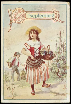 Société Lyonnaise carte réclame chromo Paris 1880 1995.1.4652.8  Photo