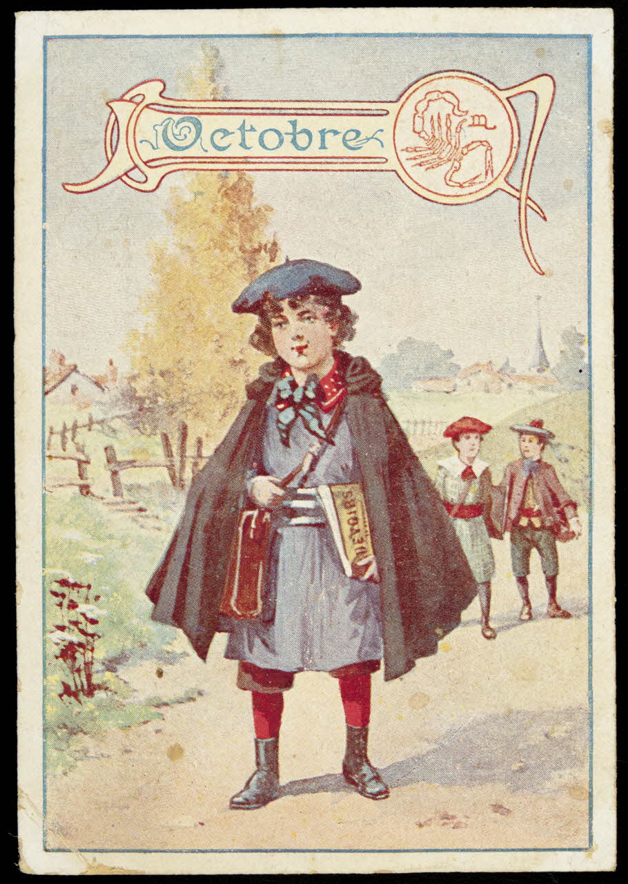 Société Lyonnaise carte réclame chromo Paris 1880 1995.1.4652.9 Photo