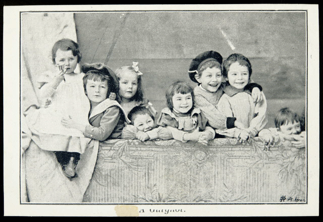 Société Lyonnaise carte réclame chromo Lyon 1880 1995.1.4654.1 Photo