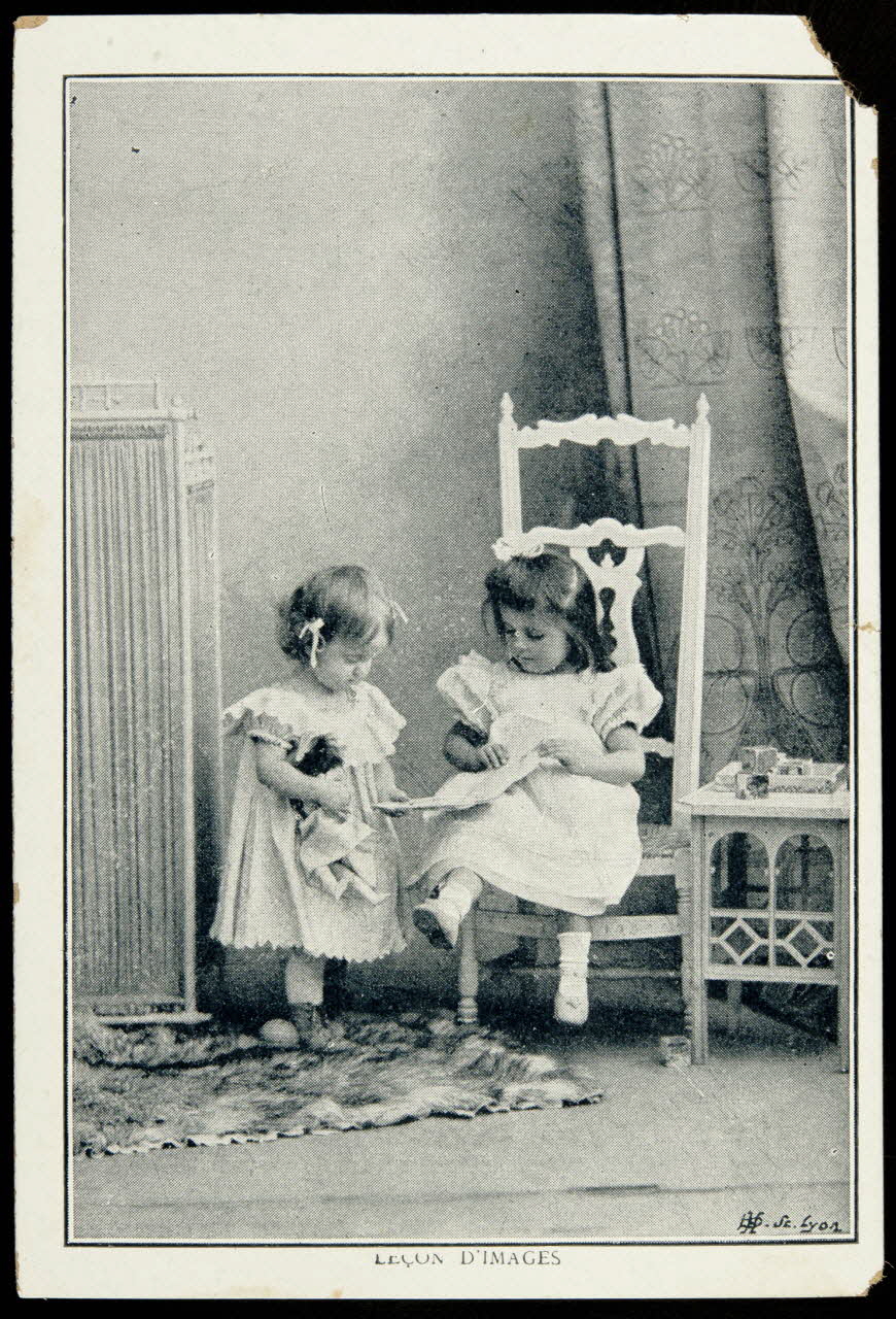 Société Lyonnaise carte réclame chromo Paris 1880 1995.1.4654.9 Photo