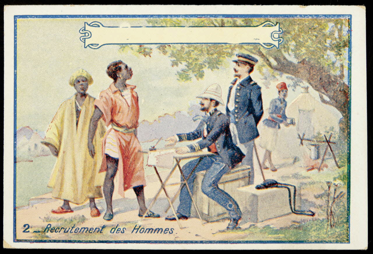 Société Lyonnaise carte réclame chromo Paris 1880 1995.1.4656.2 Photo
