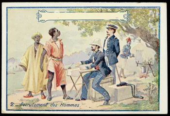 Société Lyonnaise carte réclame chromo Paris 1880 1995.1.4656.2 Photo