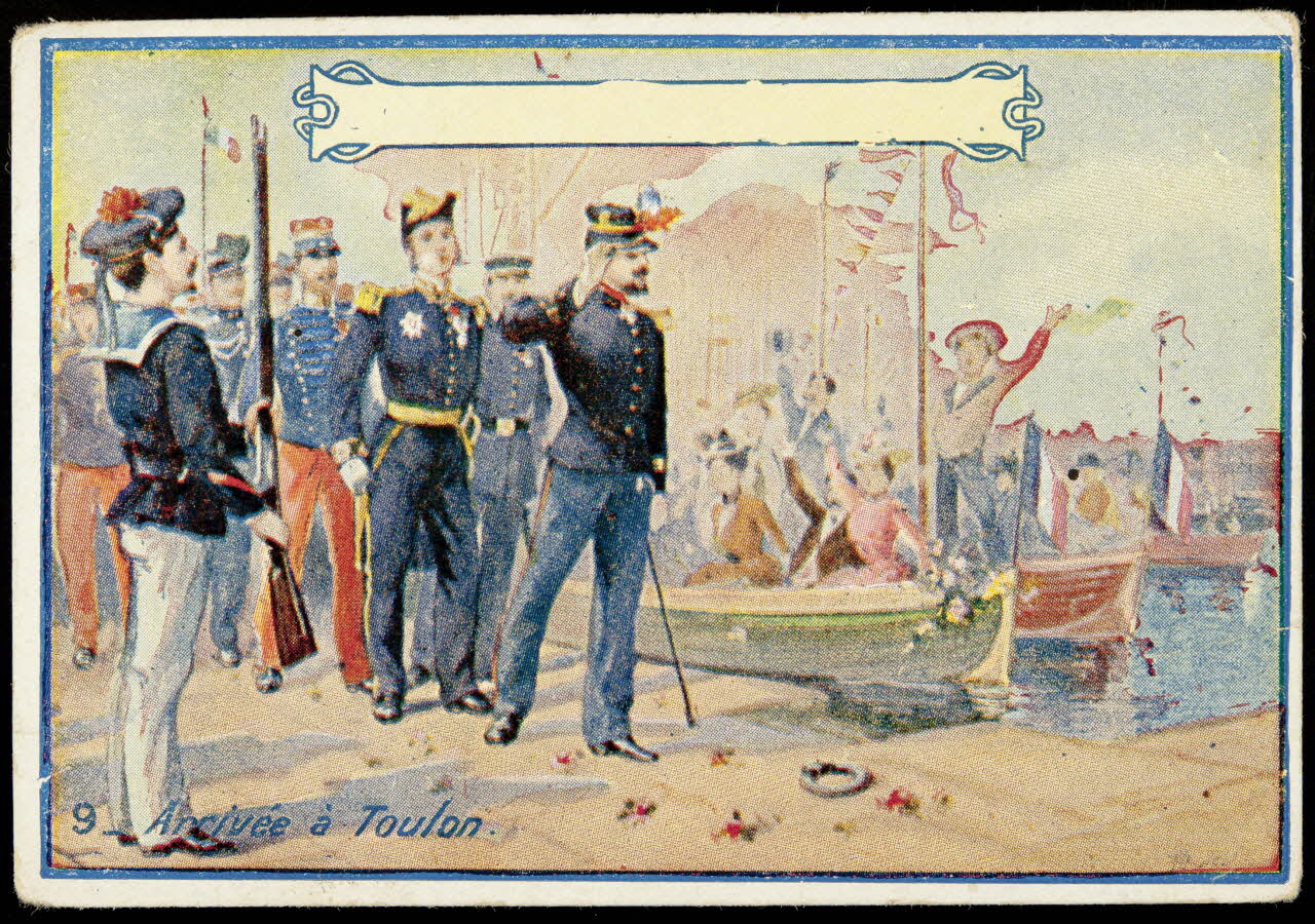 Société Lyonnaise carte réclame chromo Paris 1880 1995.1.4656.4 Photo