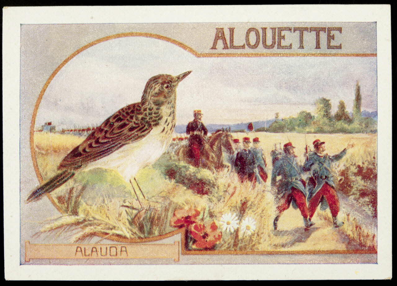 Société Lyonnaise carte réclame chromo Paris 1880 1995.1.4661.2 Photo