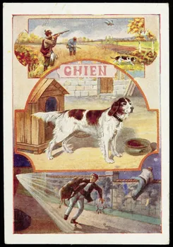 Société Lyonnaise carte réclame chromo Paris 1880 1995.1.4663.2  Photo