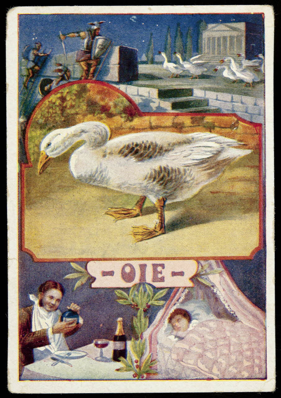 Société Lyonnaise carte réclame chromo Paris 1880 1995.1.4663.4 Photo