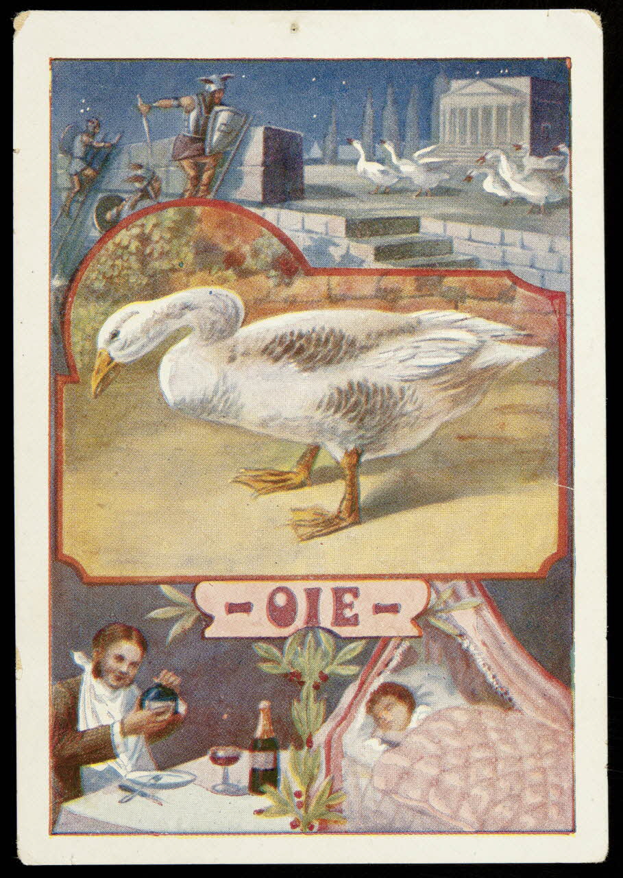 Société Lyonnaise carte réclame chromo Paris 1880 1995.1.4663.5 Photo