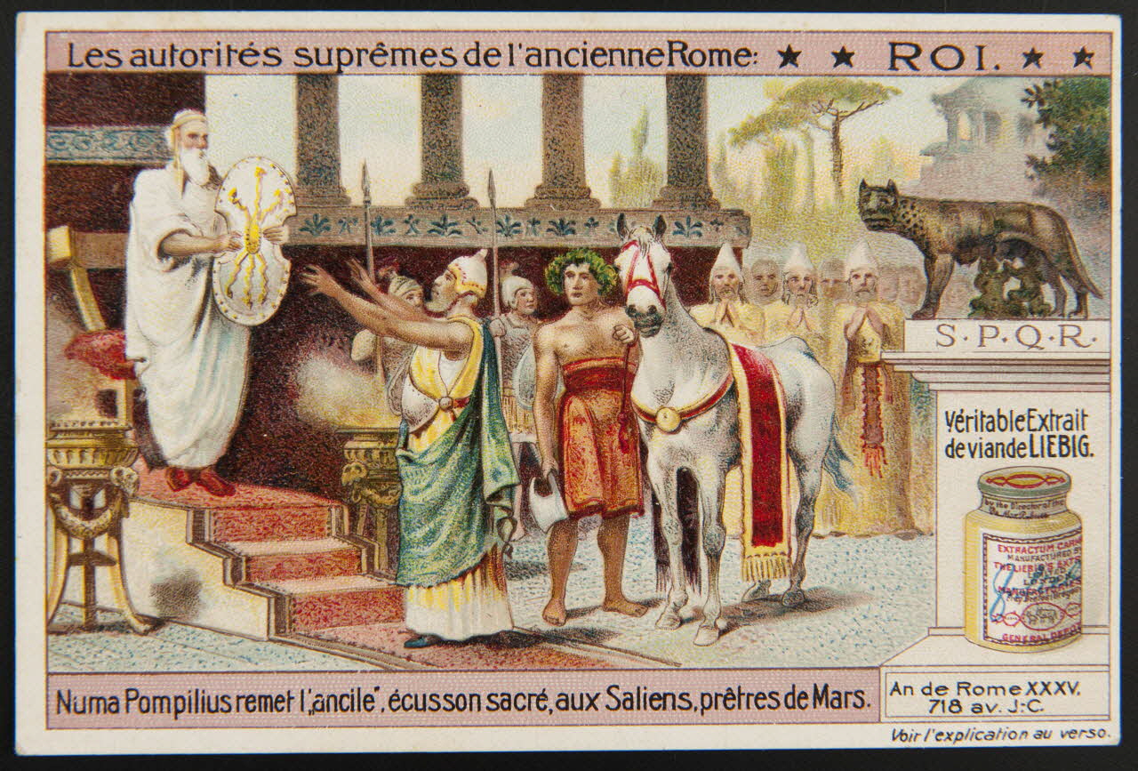 Liebig carte réclame chromo 1911 1995.1.47.1 Photo