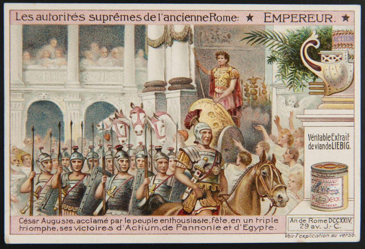 Liebig carte réclame chromo 1911 1995.1.47.6 Photo