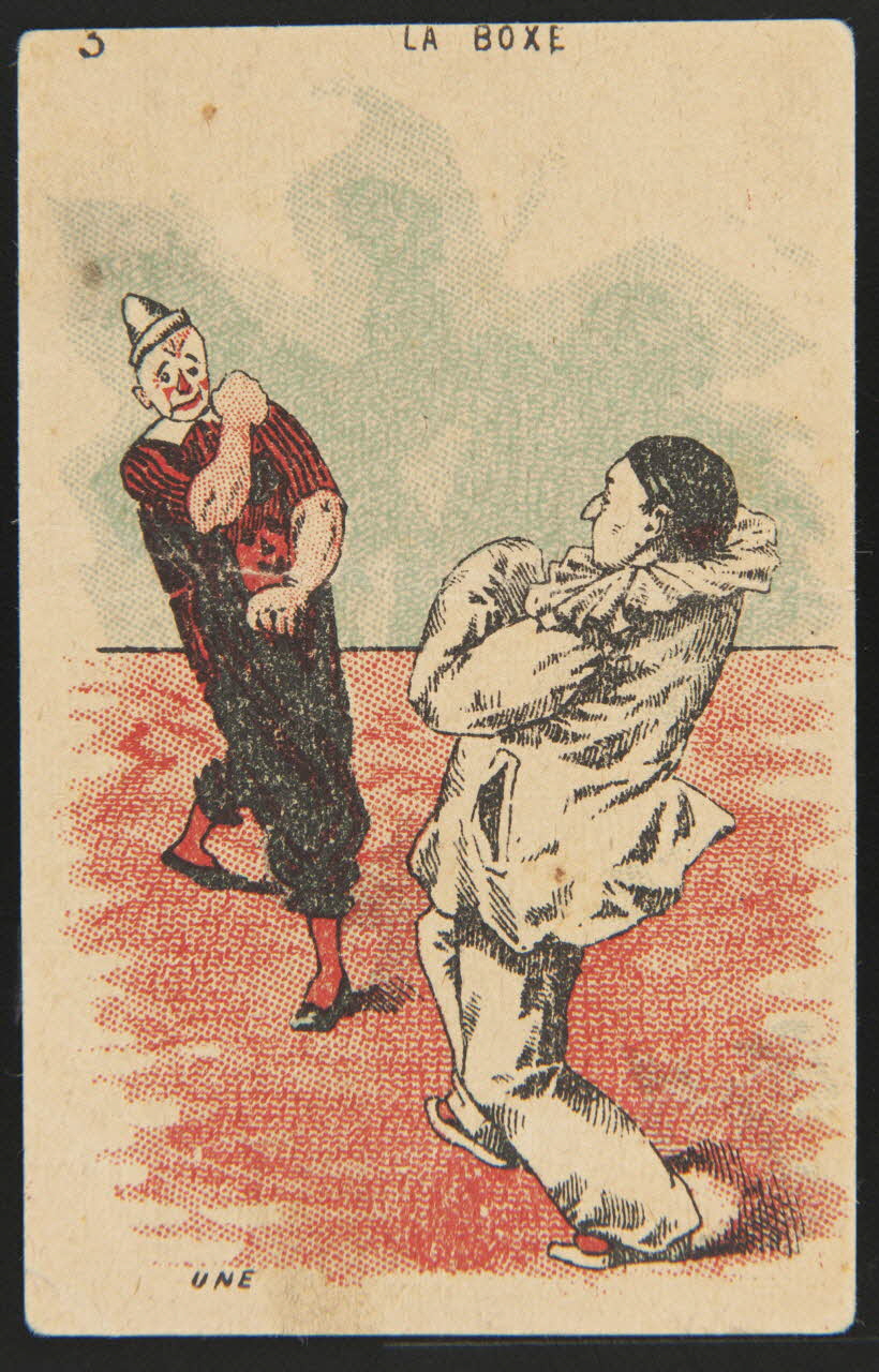 H. Landsberg carte réclame chromo Halluin 1890-1900 1995.1.4722.1 Photo