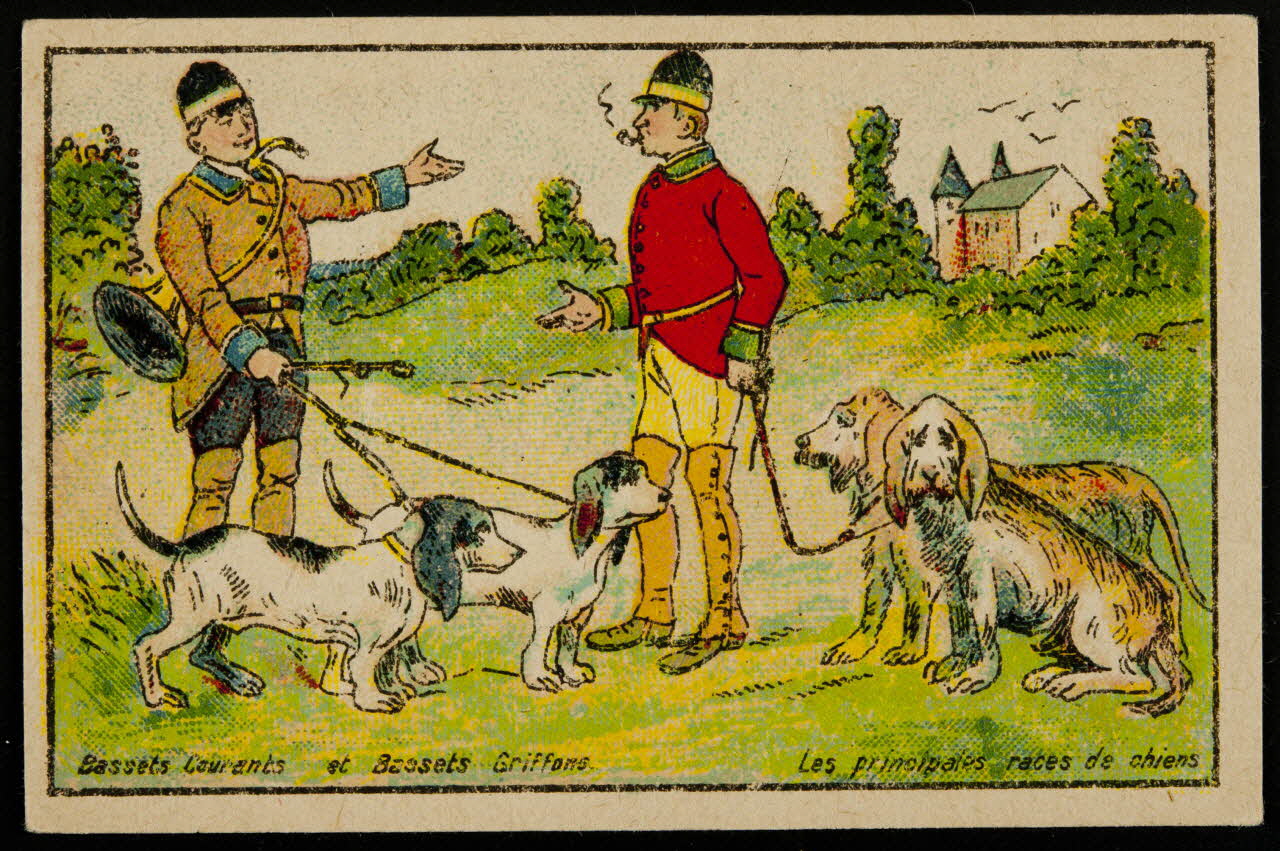 H. Landsberg carte réclame chromo Fourlégnie-Tourcoing 1920 1995.1.4754.1 Photo