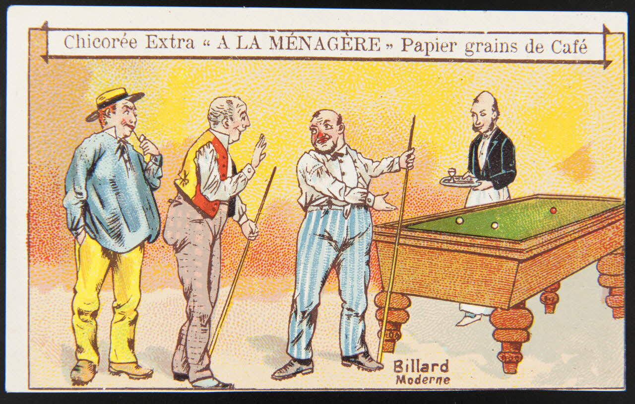 H. Landsberg carte réclame chromo Halluin 1890-1900 1995.1.4760.11 Photo