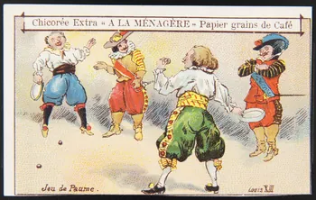 H. Landsberg carte réclame chromo Halluin 1890-1900 1995.1.4760.5  Photo