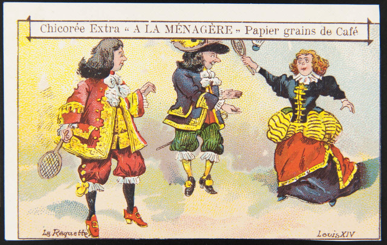 H. Landsberg carte réclame chromo Halluin 1890-1900 1995.1.4760.9 Photo